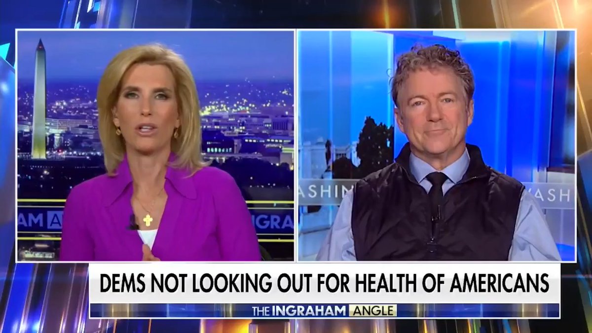 Rand Paul calls out the left’s hypocrisy on science and healthcare! “No one has a right to someone else’s service.”