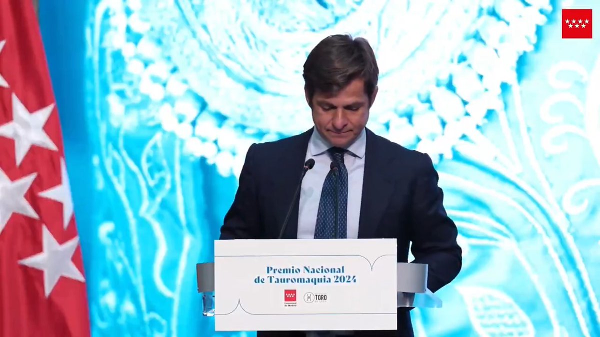 "La cultura no pertenece a ningún partido político ni a ningún político. La cultura es del pueblo Y cualquier político en ese cargo está en la obligación de gestionar y promover la cultura de nuestro país" 🎥 @eljuli en la presentación del Premio Nacional de Tauromaquia