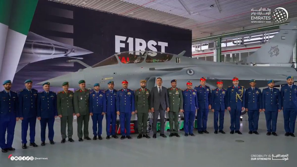 UAE just received its Rafale jets from France. The West and Emirati civilization can bring hope to the world, but it takes brave leaders like ours in the UAE to make decisions such as the Abraham Accords and banning the Muslim Brotherhood.