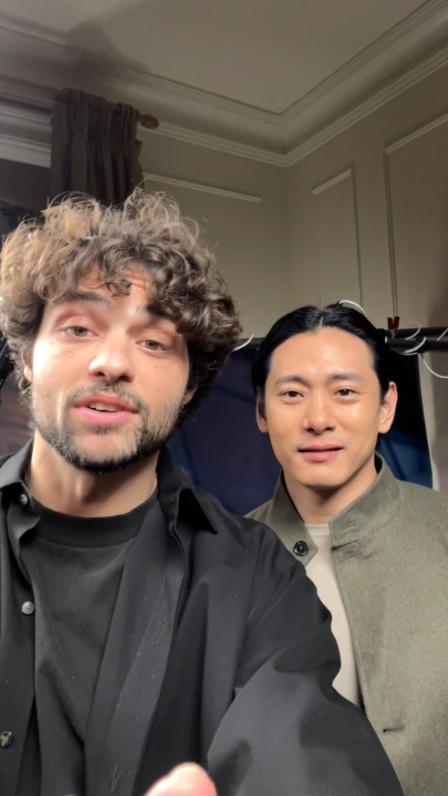 Noah Centineo and Teo Yoo are calling 📲 The Recruit Season 2 is now playing!