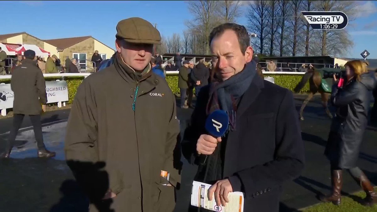 🗣️"She's got a bit of size and scope about her." Joe Tizzard Racing suggests his Irish point and now novices' hurdle winner Bobbi With An I will be switching to fences before the year is out.