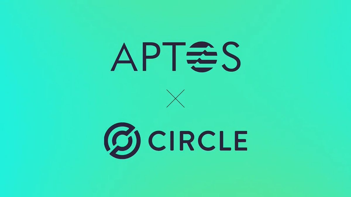 BREAKING NEWS 🚨 Native USDC is LIVE on Aptos! Accelerating Aptos' global financial ecosystem expansion in fashion—now with the successful integration of Circle's USDC. Available soon on Coinbase 🛡️. Learn more 👇