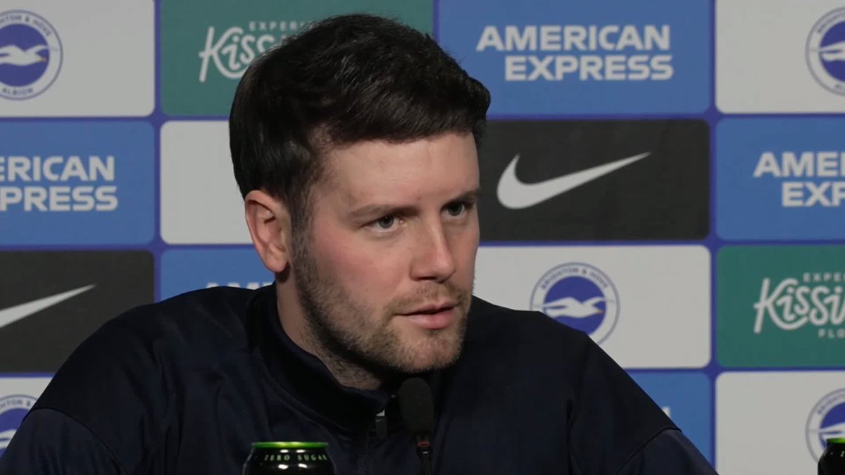 "We'll make a decision together" 🗣️ Fabian Hürzeler on the possibility of Evan Ferguson leaving Brighton this transfer window.