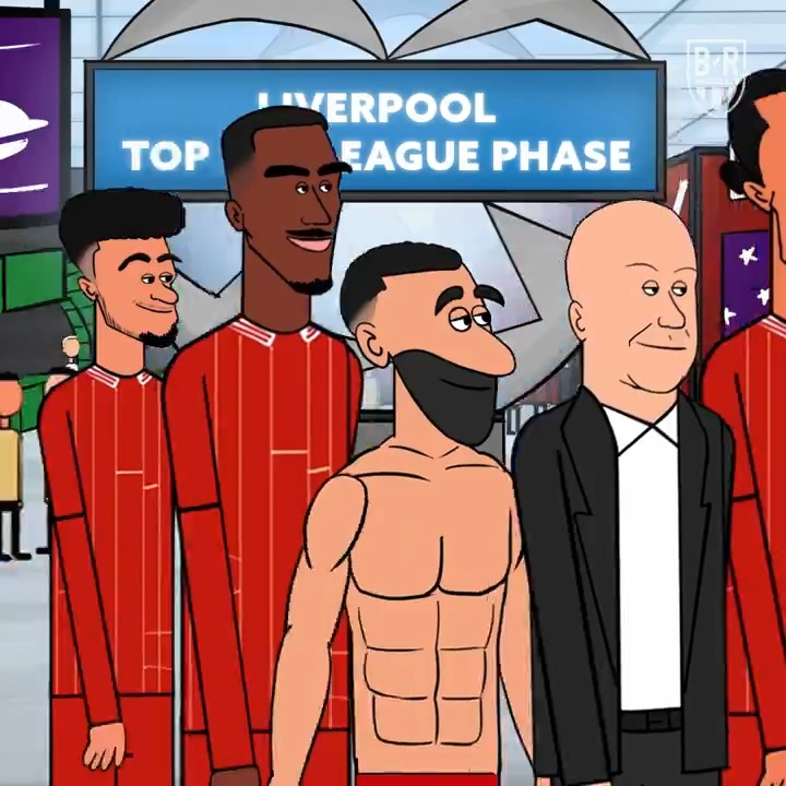 Perfect until the final day, Liverpool top the first UCL league phase 💪