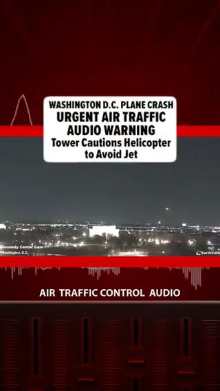Extremely tense audio reveals air traffic controllers warned the U.S. Army helicopter that fatally crashed into an #AmericanAirlines passenger plane in Washington D.C. Wednesday night moments before the catastrophe. Full, heartbreaking story: