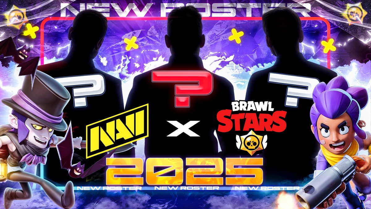 Finally, the wait is over — meet our new Brawl Stars roster! #navination #BrawlStars