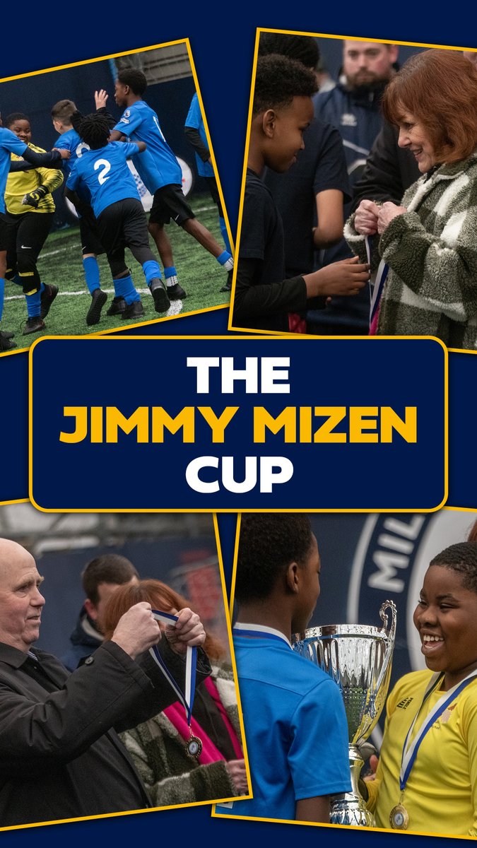 💙 This Saturday, the club will host its annual Jimmy's Day at The Den. Last week, Millwall Community Trust hosted The Jimmy Mizen Cup and winners Twin Oaks will be presented with their trophy at half-time this weekend. #Millwall