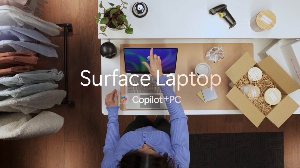 Exciting news: The Microsoft Surface for Business Copilot+ PC family is growing! Microsoft Surface Pro and Laptop, Copilot+ PCs with the latest Intel processors are available exclusively for business. #MicrosoftAITour Learn more: