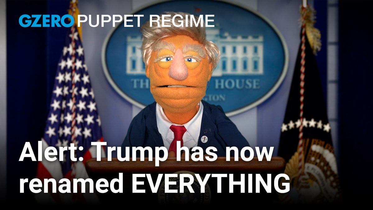 Trump has renamed the Gulf of Mexico to the Gulf of America — and why would he stop there when he can rename EVERYTHING? #PUPPETREGIME