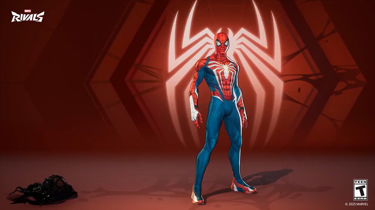 Swing into #MarvelRivals in style with Peter Parker’s Advanced Suit 2.0 from Marvel's Spider-Man 2.