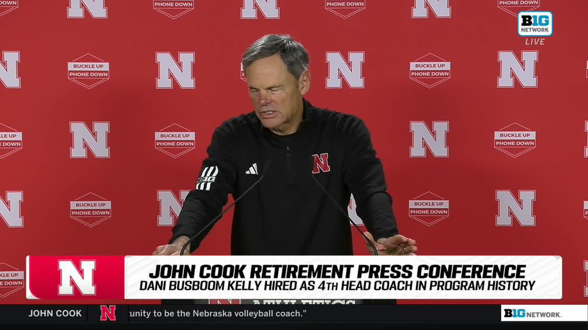 "If there was a sign, that'd be it." 🗣️ John Cook shares how he knew he had to retire. #B1GVolleyball