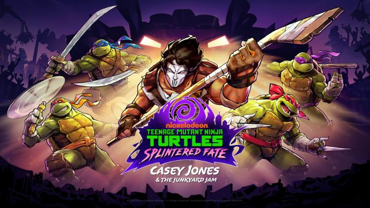 Casey Jones joins the fight in this fast-paced, action-packed DLC! Team up with the Turtles in co-op to battle through the Junkyard in Teenage Mutant Ninja Turtles: Splintered Fate on #NintendoSwitch! 🗑️️: