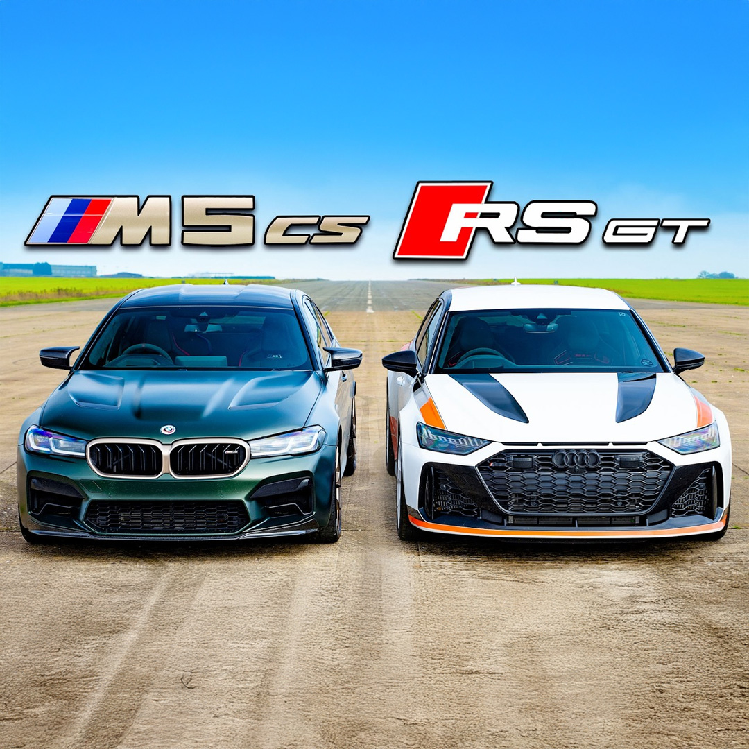 635hp BMW M5 CS v 630hp Audi RS6 GT v AMG E63 S 🔥