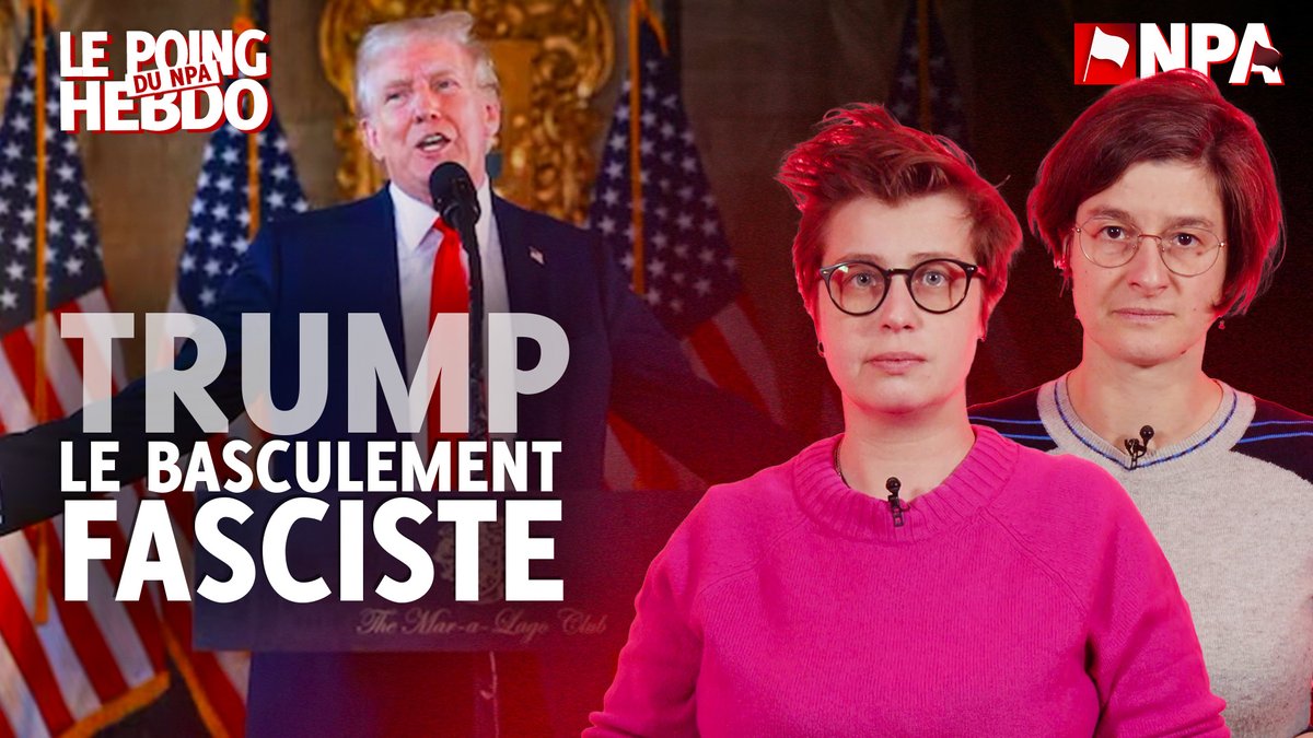 L'arrivée de Trump au pouvoir incarne le risque concret d'un basculement fasciste. Sa politique guerrière, raciste et antisociale est un encouragement pour toutes les organisations et les dirigeants d’extrême droite.