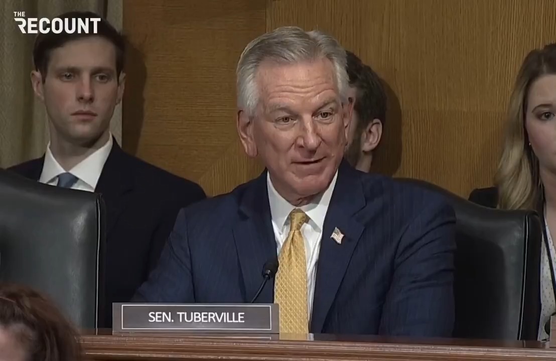 Sen. Tommy Tuberville announces at the RFK Jr. confirmation hearing that his granddaughter, who is due soon, will not get vaccinated: “My son and his wife have done their research ... and she’s not going to be a pincushion. We’re not going to allow that to happen.”