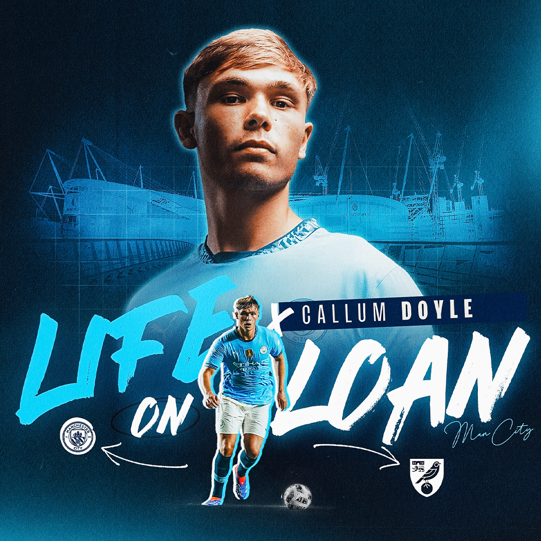 "When somebody's got that quality and ability, it's easy to link up with them." 🤝 Take a look behind the scenes at Callum Doyle's loan spell with Norwich City FC ⤵️