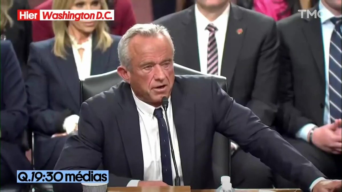Audition catastrophique pour Robert Francis Kennedy Jr., le nouveau ministre de la santé de Donald Trump !