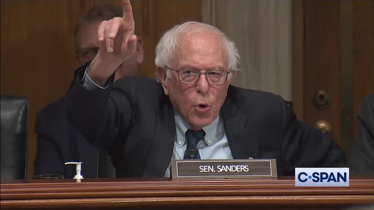 Robert F. Kennedy, Jr on corruption: "Almost all the members on this panel...including yourself, are accepting millions of dollars from the pharmaceutical industry." Sen. Bernie Sanders: "Oh no, no, no...I ran for president like you. I got million and million of contributions..."