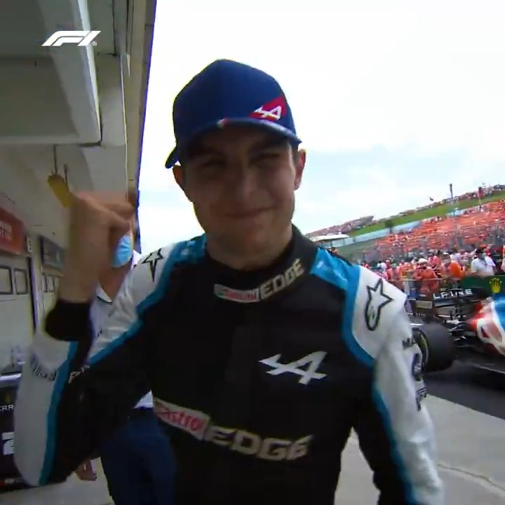 A day Esteban Ocon will never forget 🥹 Estie shocked everybody with his maiden victory at the Hungaroring #F1 Esteban Ocon