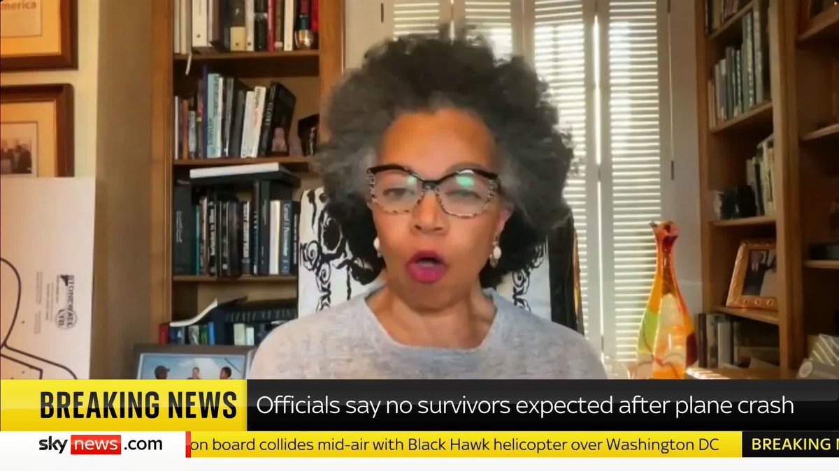 Former Chief US Diversity and Inclusion Officer, Gina Abercombie-Winstanley, says Trump has a 'deep lack of understanding of what diversity and inclusion mean' after the president linked diversity hiring to the Washington DC plane crash. 📺 Sky 501
