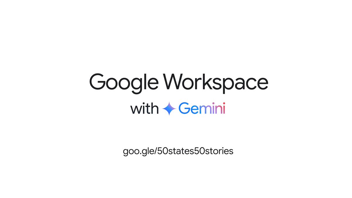 Millions of small businesses use AI in Google Workspace. We’re spotlighting 50 of them - one from every state. Tune in to the big game 🏈 on February 9th to see how local businesses are scoring using Google Workspace with Gemini. →