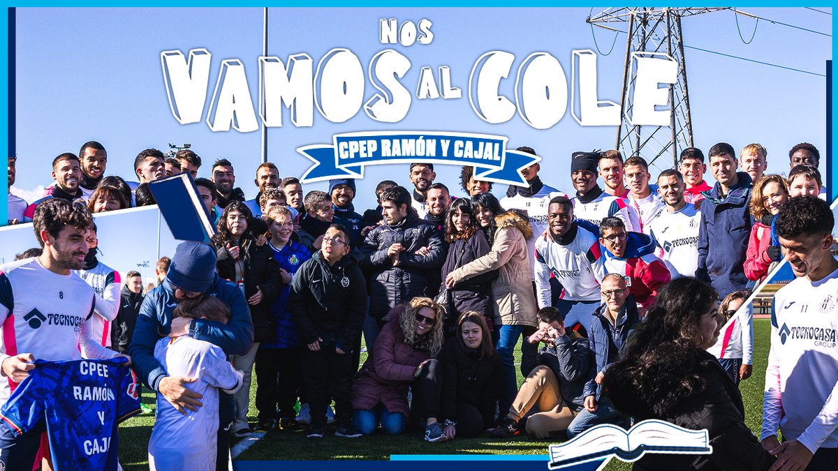 ๐๐ฌ๐ญ๐จ ๐๐ฌ ๐๐๐ญ๐๐๐, ๐ฉ๐๐ฉ๐ฬ๐ Esta visita de los campeones del CPEP Ramรณn y Cajal nunca la olvidaremos. ยกSois un ejemplo para nosotros!