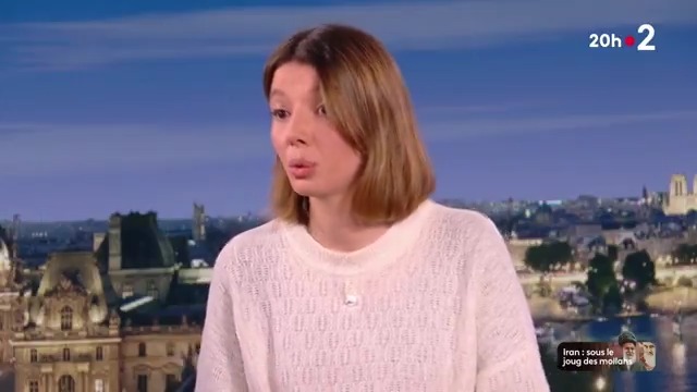 🔴🗣 "Elle a peur qu'on l'oublie et qu'on l'abandonne" Noémie Kohler, soeur de Cécile Kohler, détenue depuis 1000 jours en Iran. #JT20h