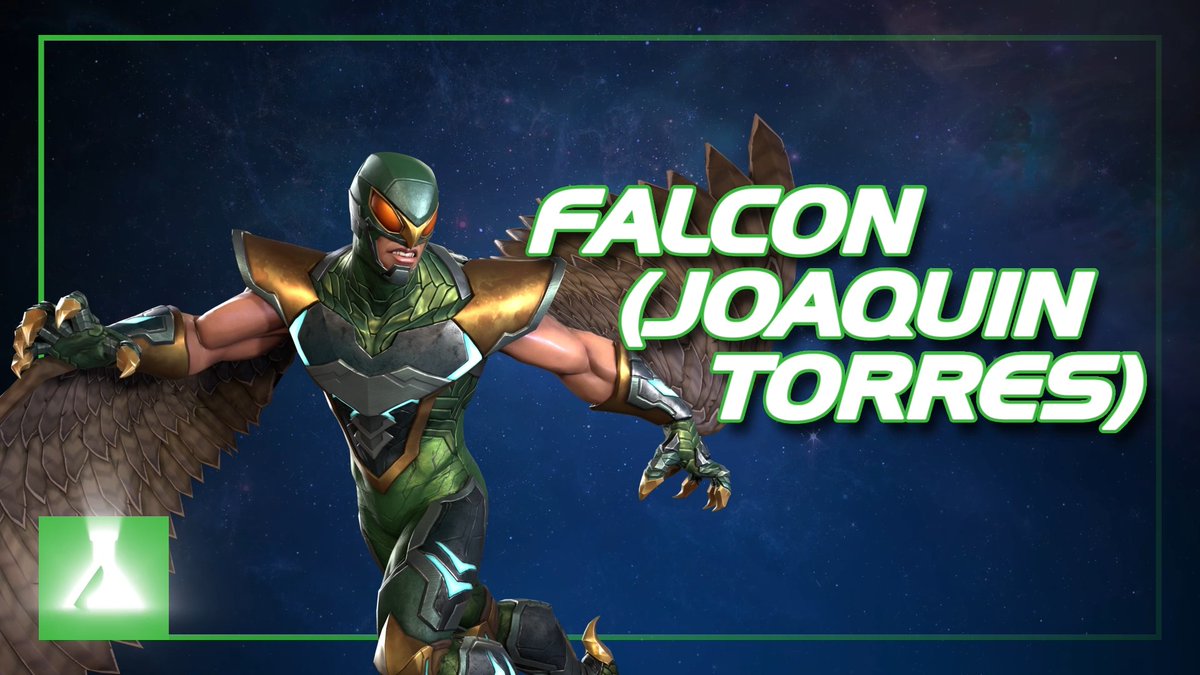 After an irreversible mutation, Joaquín embraced his newfound powers and took up the mantle of the new Falcon. 🦅 Trained alongside Sam Wilson, he joined the American military and rose as one of the nation’s newest heroes, ready to defend justice at any cost.