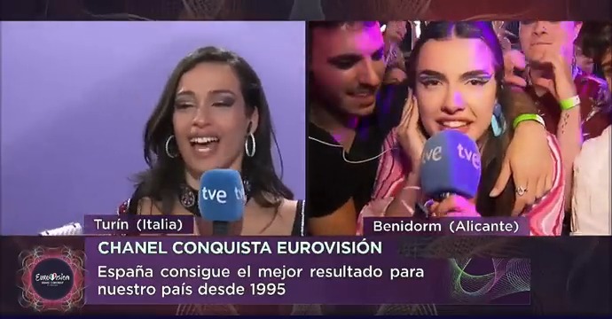 Nunca voy a olvidar este momentazo #BenidormFestSemi2