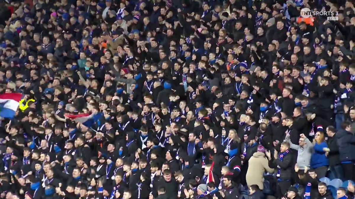 Just look what it means 💙 Rangers are through to the last 16! 🔥 📺 TNT Sports &amp; discovery+ UK
