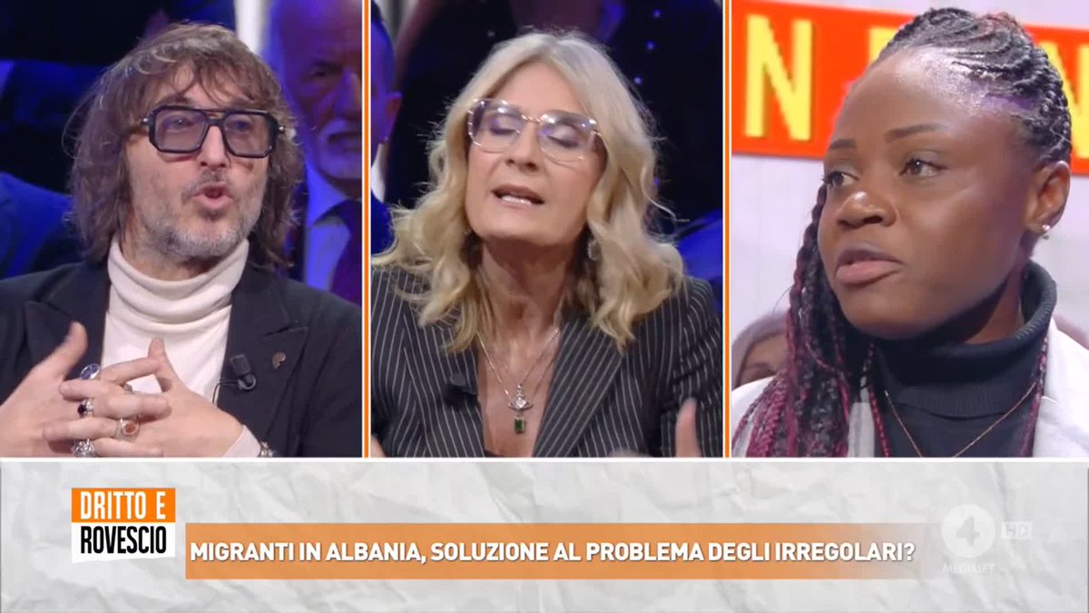 "Si possono costruire politiche di immigrazione regolare senza prendere in giro gli italiani e i loro soldi" Cosa ne pensate? #DrittoeRovescio in diretta su #Rete4 e in streaming su Mediaset Infinity