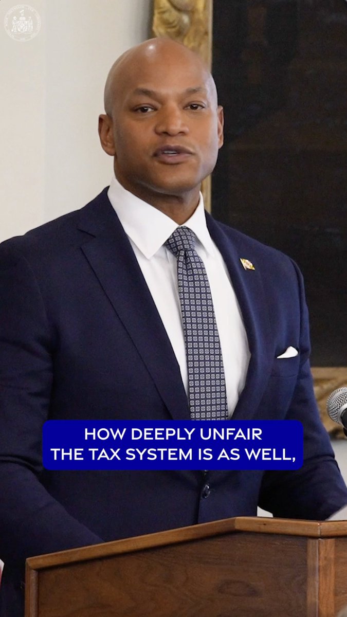 I've been all across Maryland, Everyone agrees that Maryland's tax system makes no sense. Our budget proposal reforms the tax code to make it simpler, fairer, and pro-growth. And under our plan, nearly two-thirds of Marylanders will get a tax cut.