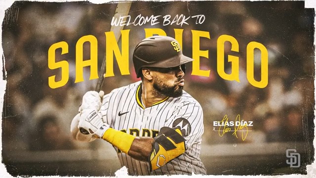 Díaz is back in San Diego 🌴