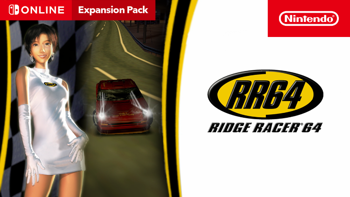 Ridge Racer~ 🎶 Race with up to four players and experience fast-paced arcade action in Ridge Racer 64, available now for #NintendoSwitchOnline + Expansion Pack members! #N64