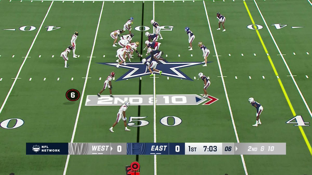 Tonka Hemingway with the sack! South Carolina Football 📺: The 100th East-West Shrine Bowl on NFL Network 📱: Stream on NFL+
