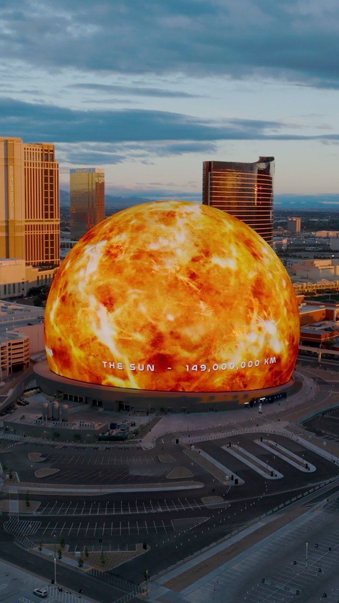 The Sphere just dropped its Summer 2025 weather forecast