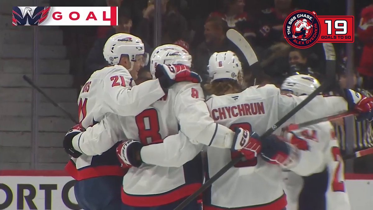 Who else but Ovi on the powerplay! 🚨 He's another step closer in the #Gr8Chase!