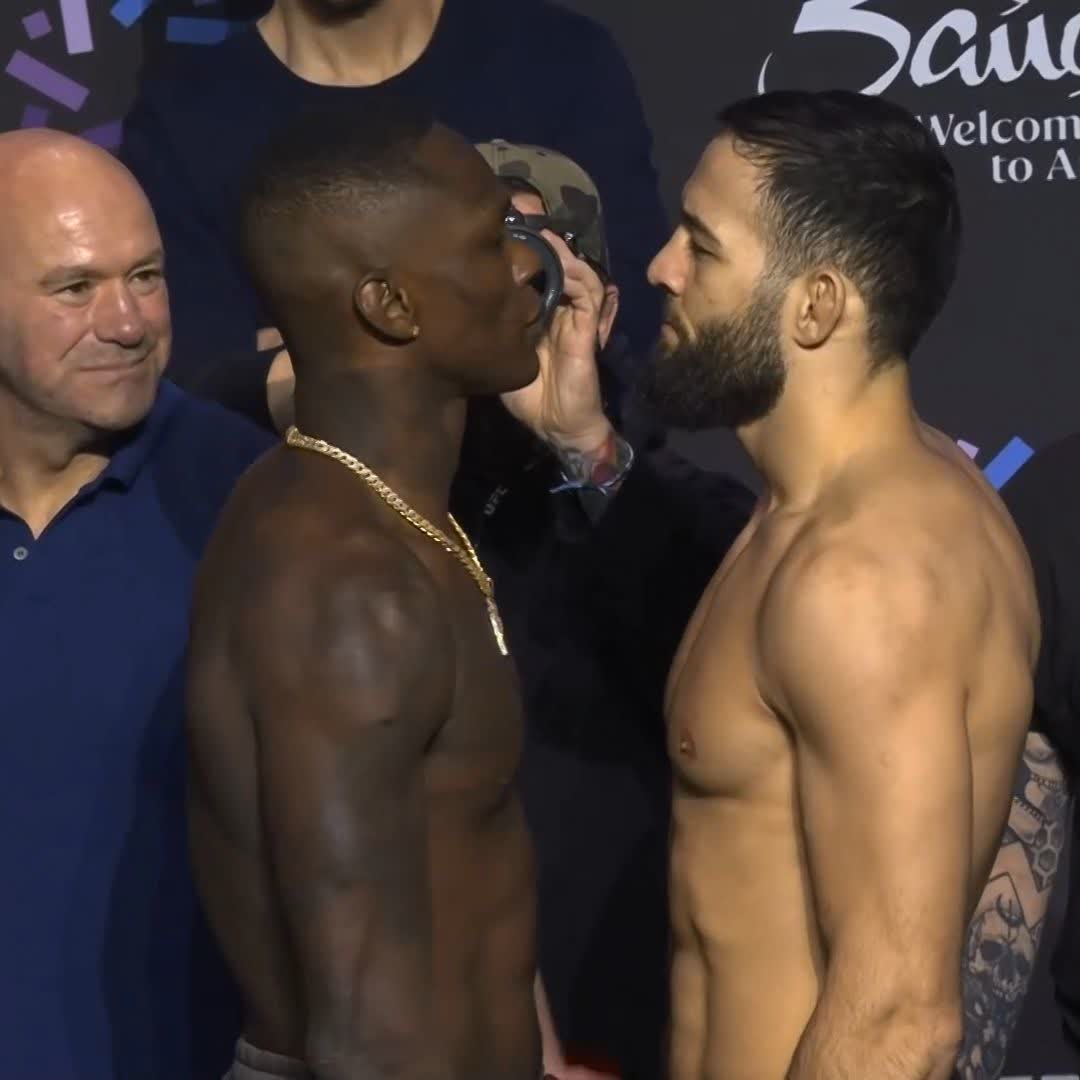 Adesanya vs Imavov 🔥 #UFCSaudiArabia
