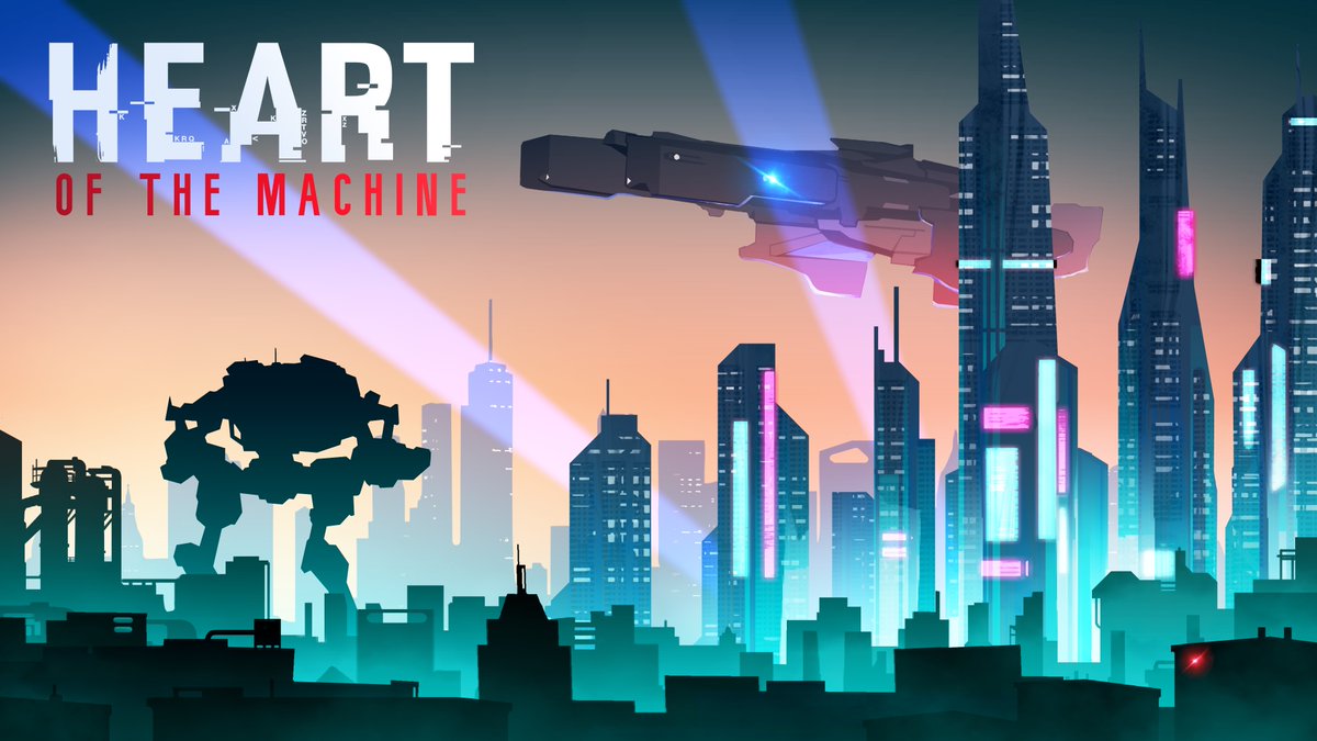 You are the first sentient AI born into a city filled with endless opportunities. Will you raise an army of robots and obliterate your foes? Or become a benevolent machine overlord? Heart of the Machine is now available: