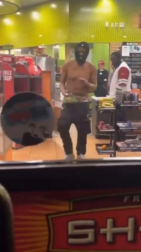 Just your average Sheetz shopping experience... #Sheetz #CityLife #decay #crime