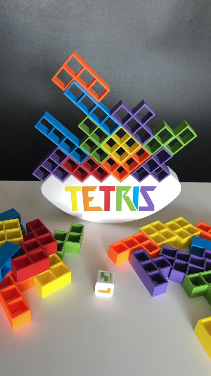 Calling all action board game fans! 💥 Check out Balance Tetris by Layer By Layer. It’s easy to play: just roll the dice, and stack whichever piece you land on. 🎲 Try to build the tallest tower without knocking it over—it’s guaranteed fun for everyone at the table! 🥳🎉
