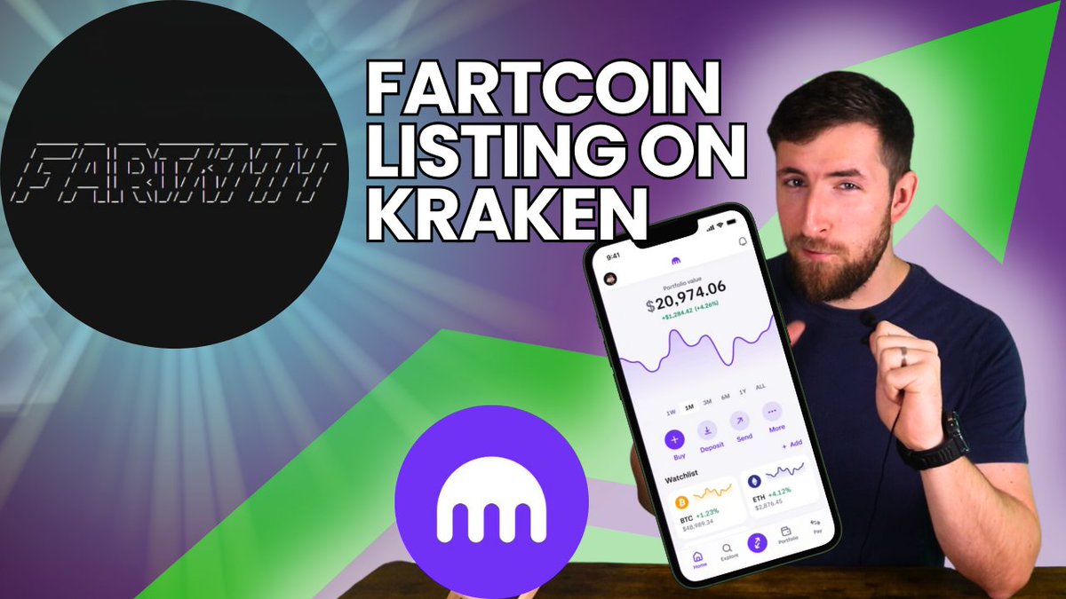 #FARTCOIN Lands on Kraken: Accessibility & Impact on the Rise! Fartcoin💨