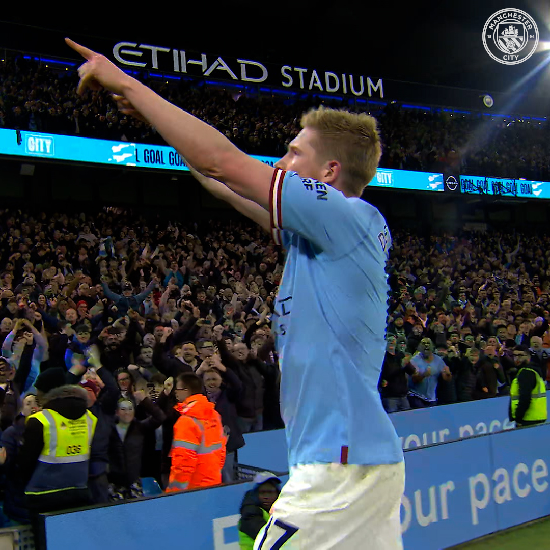 KDB's eight beautiful goals against Arsenal 🪄🎨