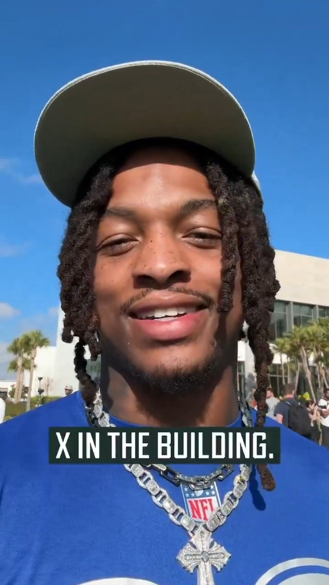 X is in the building for the #ProBowlGames