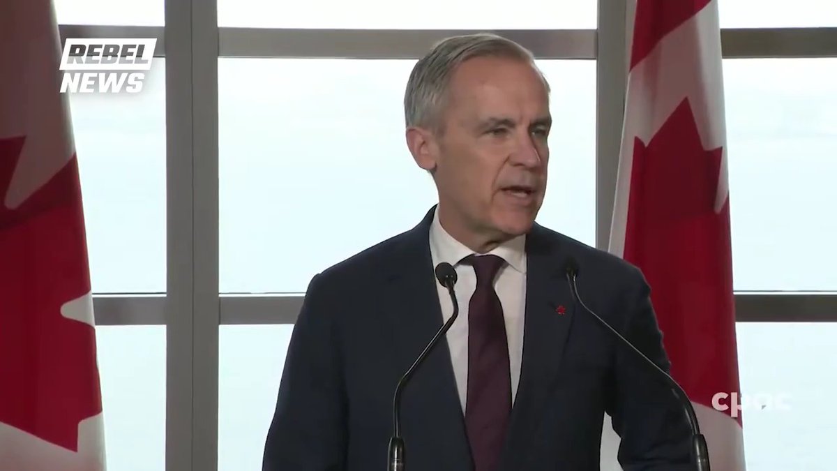 Mark Carney does a WOKE land acknowledgement before his press conference Who is absolutely FED UP with this stupid virtue signaling?
