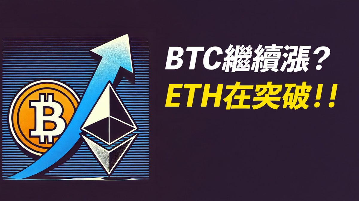 BTC繼續漲?ETH悄悄突破!真突破?假突破?