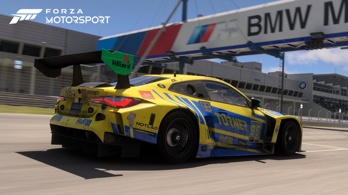 Complete all four series in the BMW Tour in Career, or 10 races in the BMW Challenge Series in Featured Multiplayer, to unlock the new-to-Motorsport 2023 BMW #96 Turner Motorsport M4 GT3.