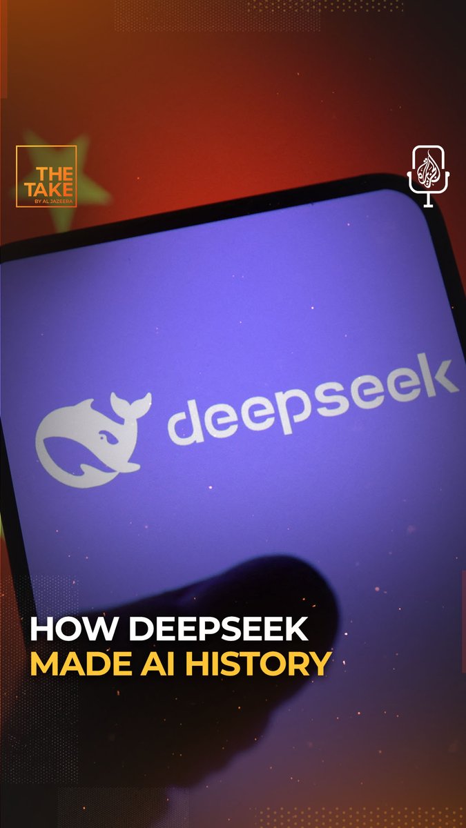 A new AI rival from China is shaking up Silicon Valley. DeepSeek matches ChatGPT’s power but was built faster and for a fraction of the cost. How did they do it, and what comes next? 🎙 #TheTake guest host Kevin Hirten hears from Caiwei Chen: