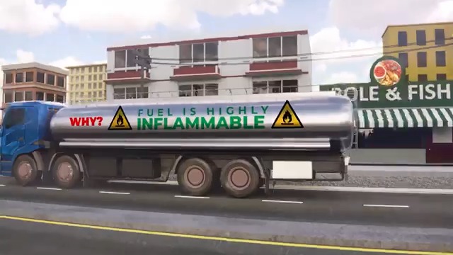 When a fuel tanker falls, run! [Hausa language] version: A kula, a kiyaye, domin lafiya tafi dukiya!