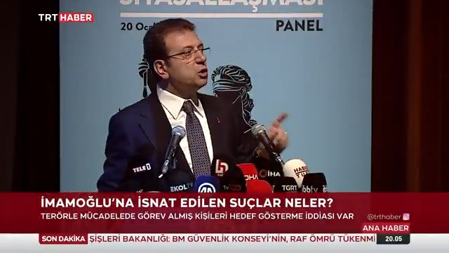 İBB Başkanı Ekrem İmamoğlu, hakkında başlatılan iki ayrı soruşturma kapsamında ifade verdi. "Hakaret, tehdit, adil yargılamayı etkilemeye teşebbüs" suçlamasıyla savcıya ifade veren İmamoğlu, savunmasında "Sözlerimin arkasındayım" dedi.